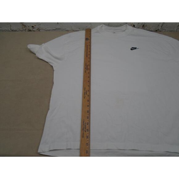 Nike Iconic Duo Graphic Tee Oversized Cotton White Graphic Dunks Large - Picture 10 of 13